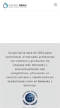 Mobile Screenshot of grupogena.com